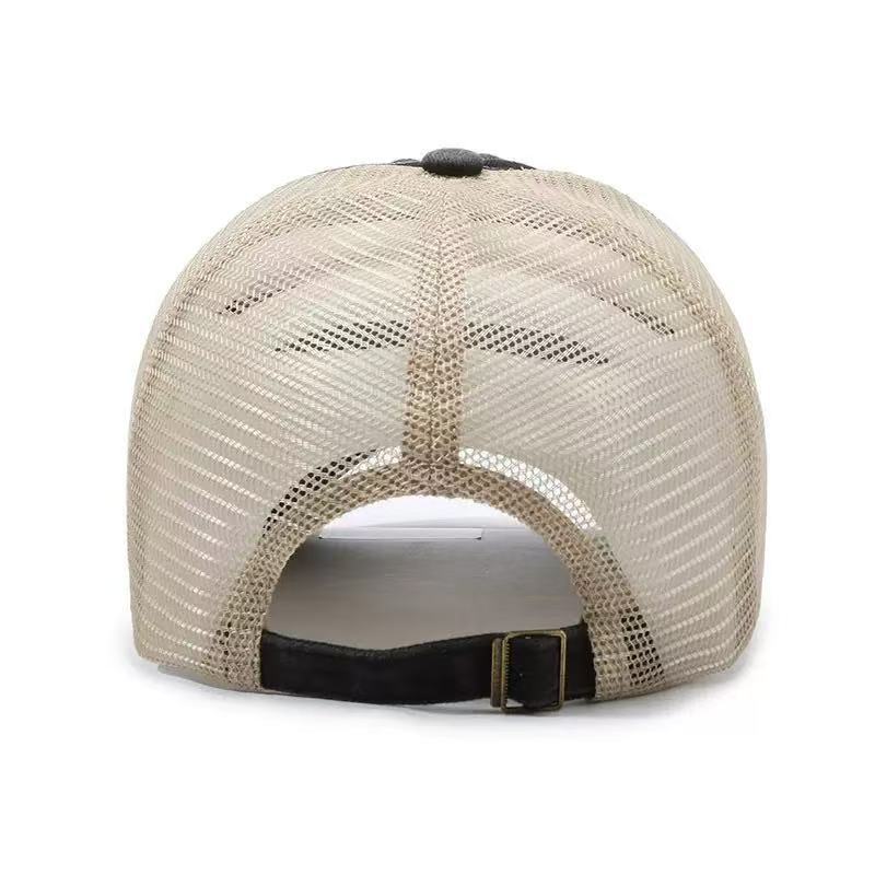 Custom Logo Washed Mesh Cap Br - Visor Sun Hat recension och pris