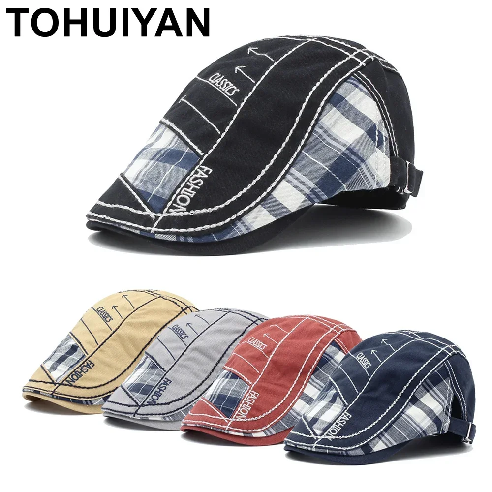 2026 Branded Cotton Newsboy Ca - Newsboy Cap Ivy recension och pris