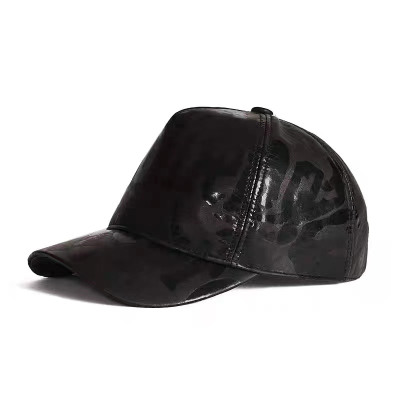 Letters Printed Leather Baseba - Baseball Cap Structured recension och pris